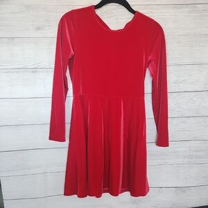 Elegant Red Kids Dress